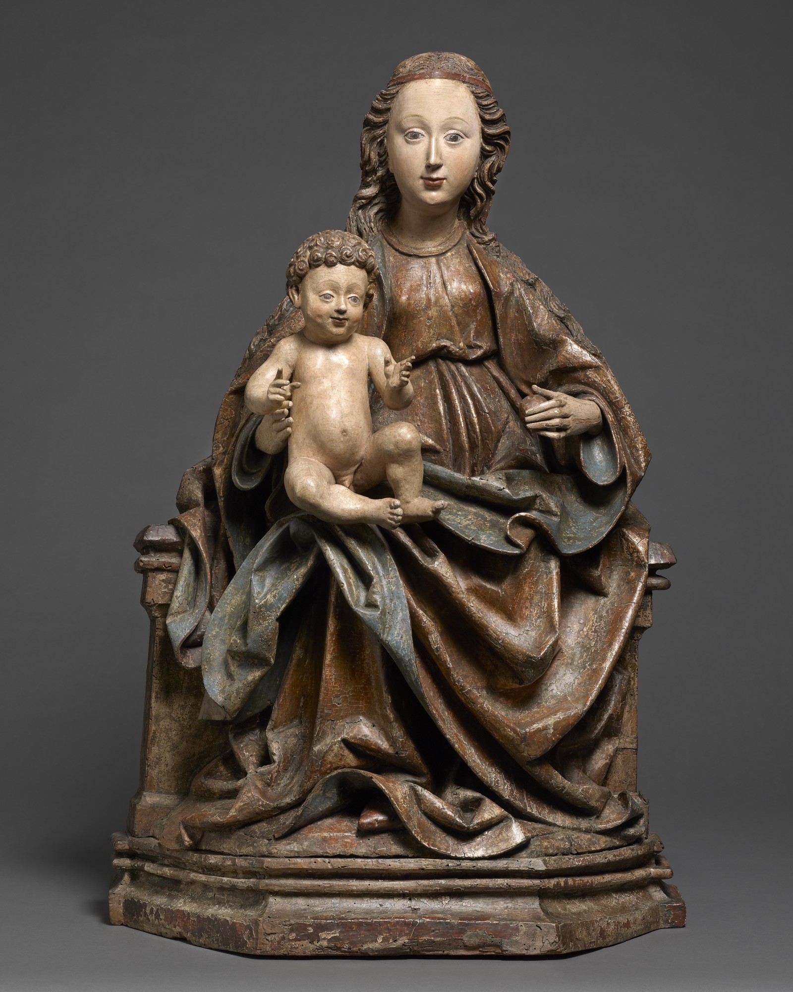 Seated Madonna and Child, The Master of the Schongauer-Altärchens, Germany, Ulm, c. 1480 &ndash