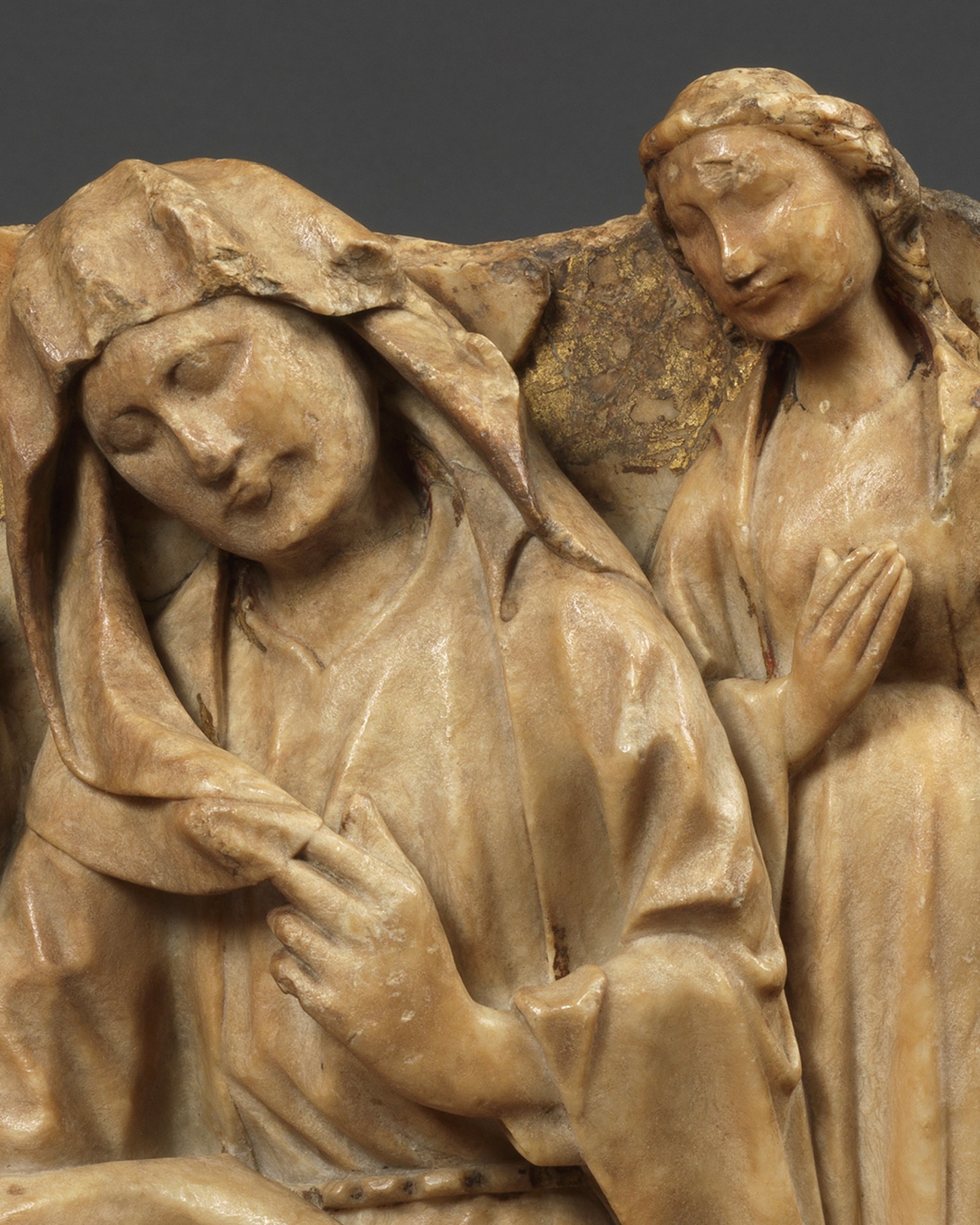 Relief with the Lamentation of Christ, England, Nottingham, 15th century