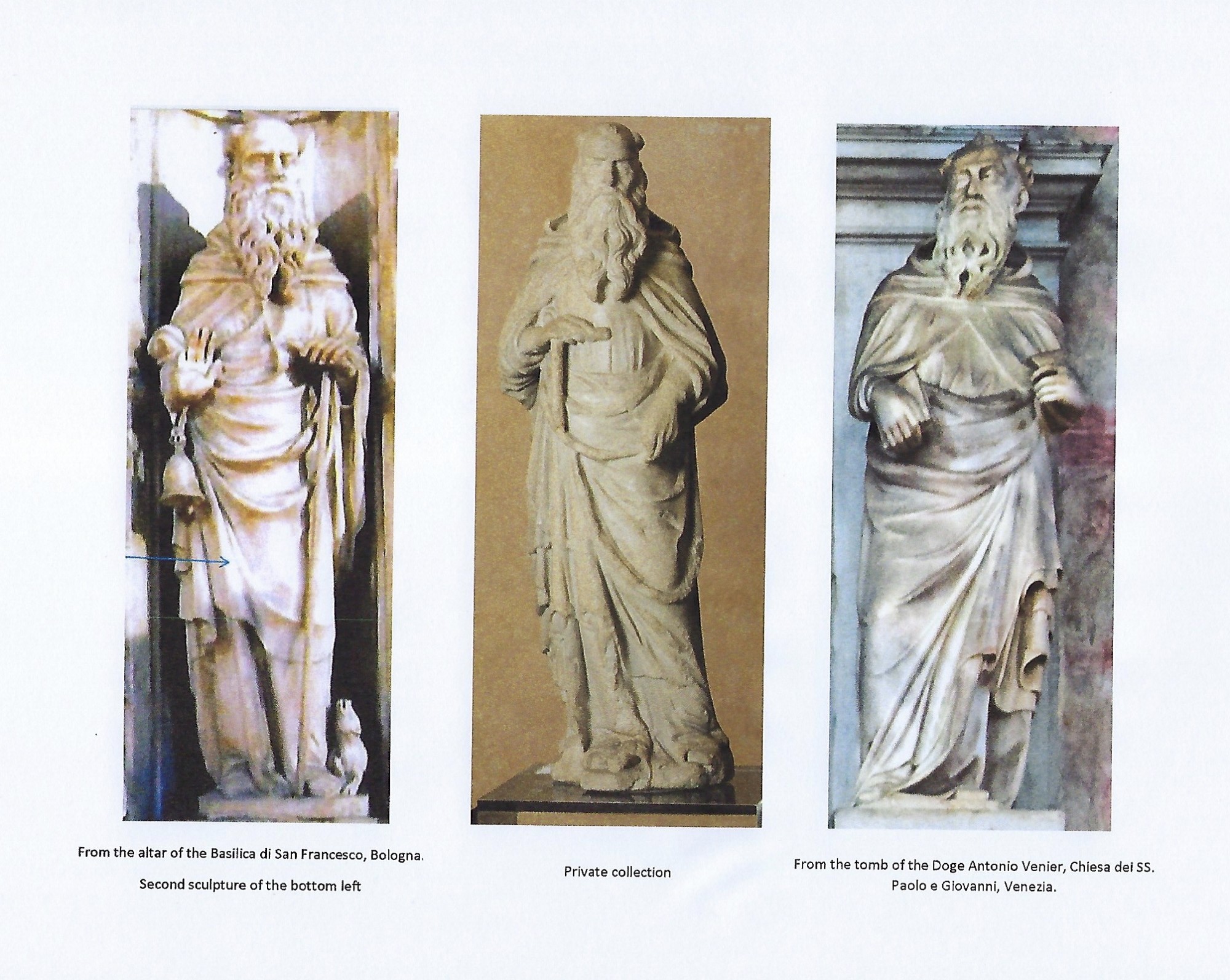 Saint Anthony, Pierpaolo and Jacobello dalle Masegne(active Mantua, Bologna, Milan, Venice 1383 &nda
