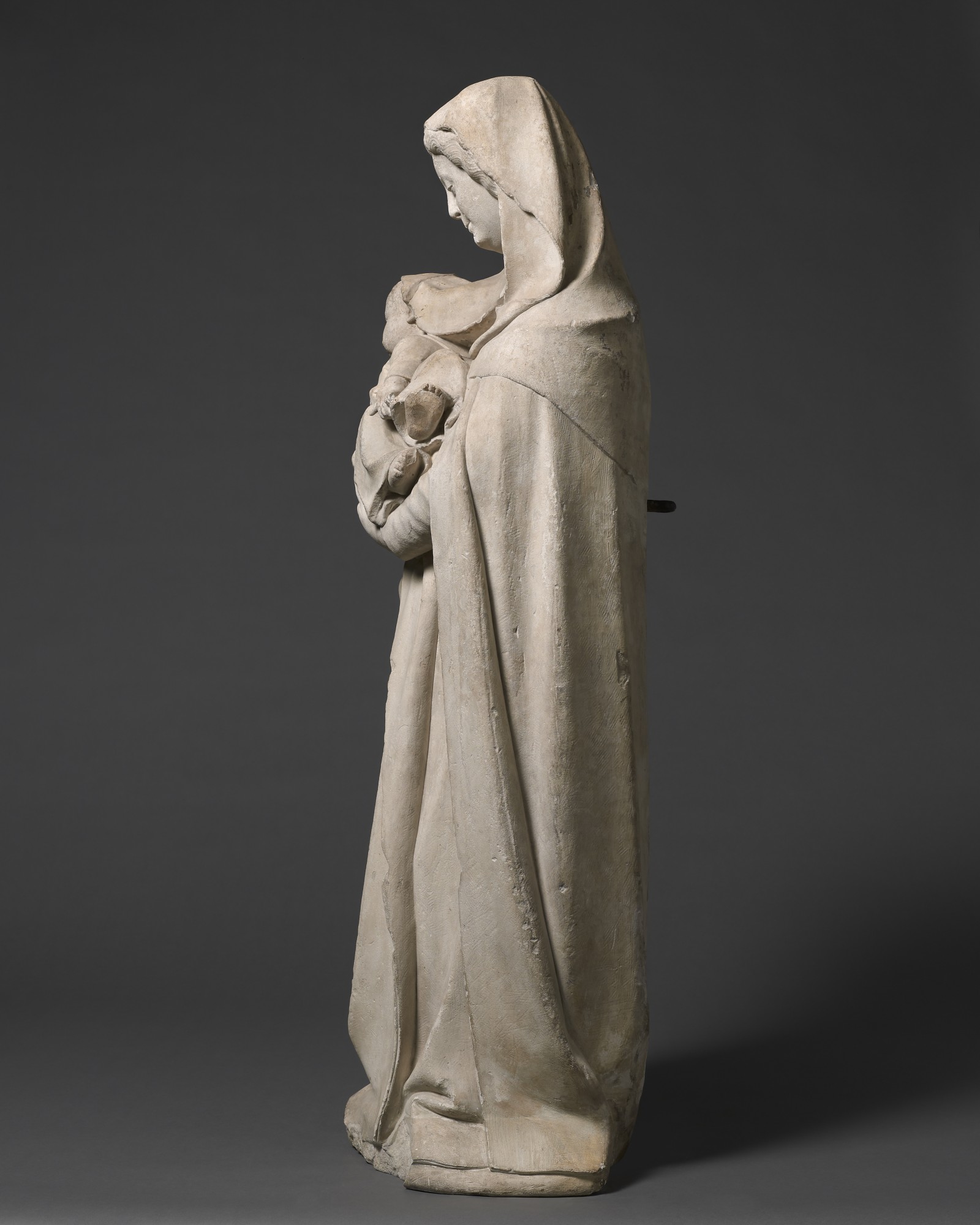 Vierge d’Intercession, Attributed to Jean de la Huerta (active 1431 –1462), France, Burg