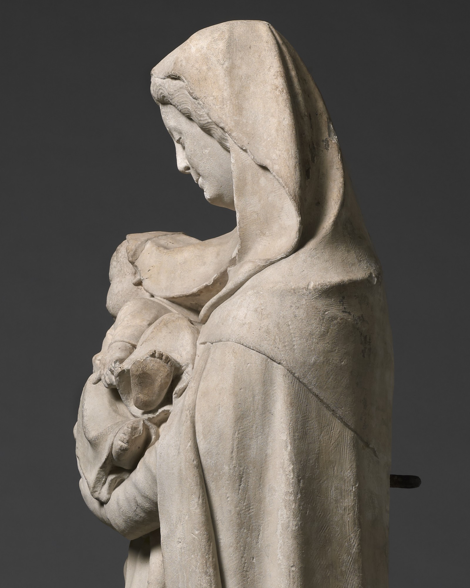 Vierge d’Intercession, Attributed to Jean de la Huerta (active 1431 –1462), France, Burg