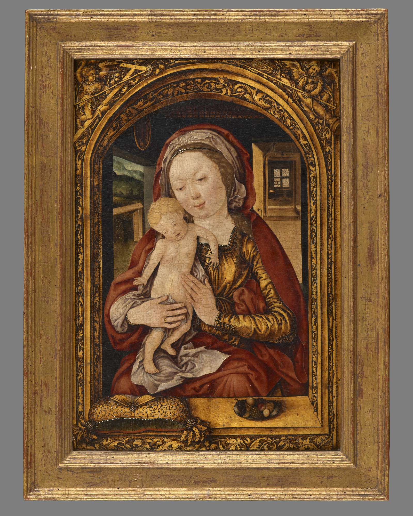Madonna and Child, The Master of the Mainz Epiphany(active early 16th century), Early 16th century