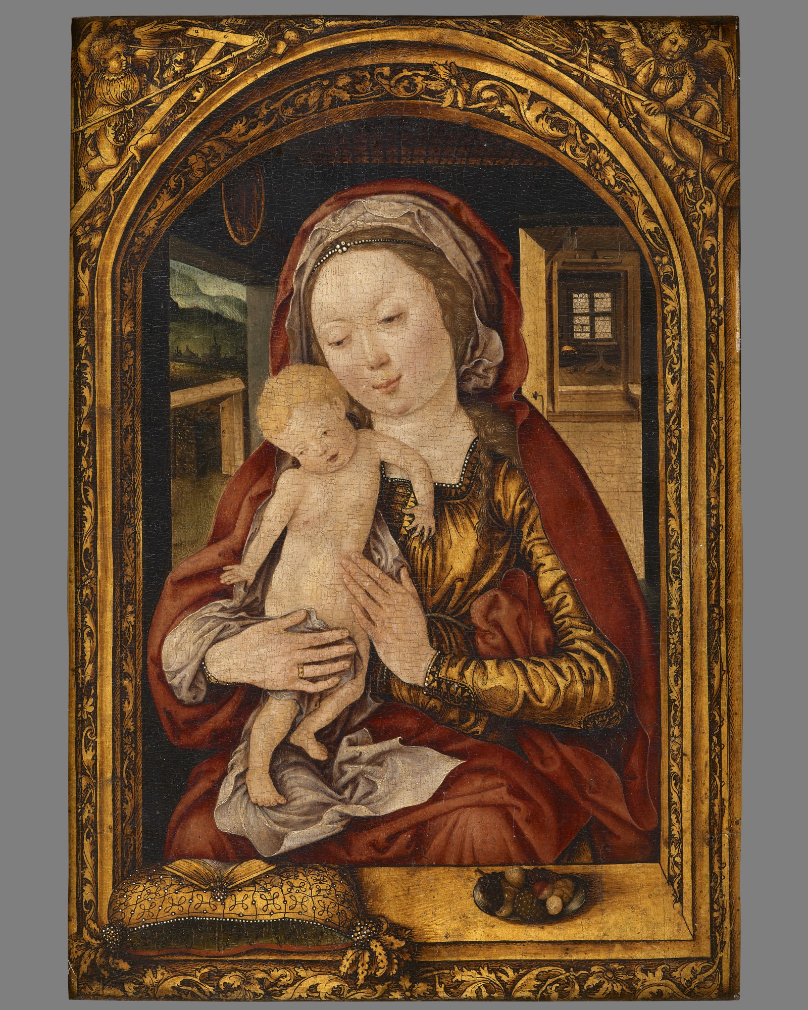 Madonna and Child, The Master of the Mainz Epiphany(active early 16th century), Early 16th century