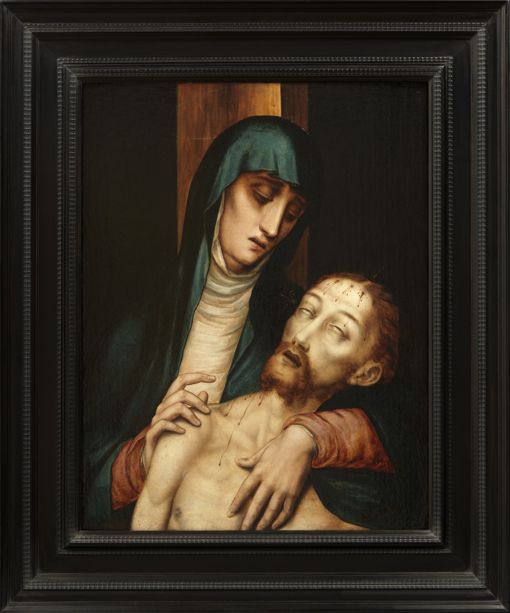 Pietà, Luis de Morales(Badajoz c.1510-1511–1586 Alcántara), c. 1570 – 1580