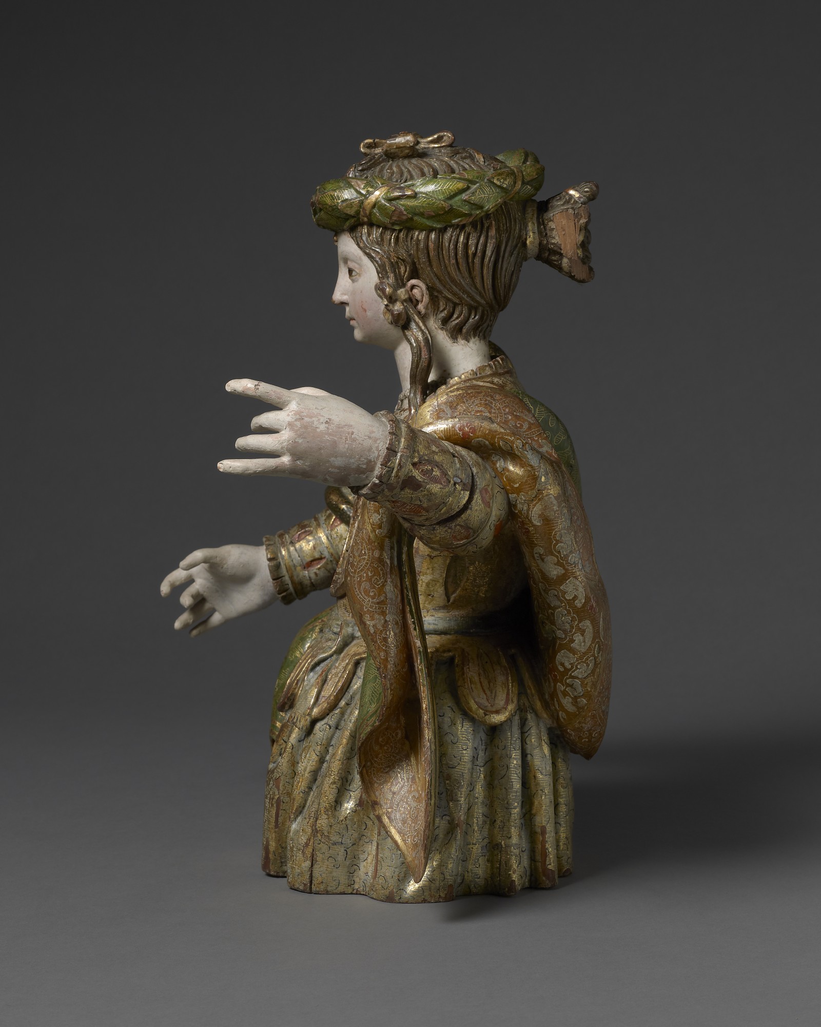 A Pair of ReliquariesSaints Thecla and Susanna, Spain, first half 16th century