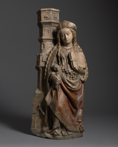 Saint Barbara, France, Lorraine, probably Nancy, late 15th century