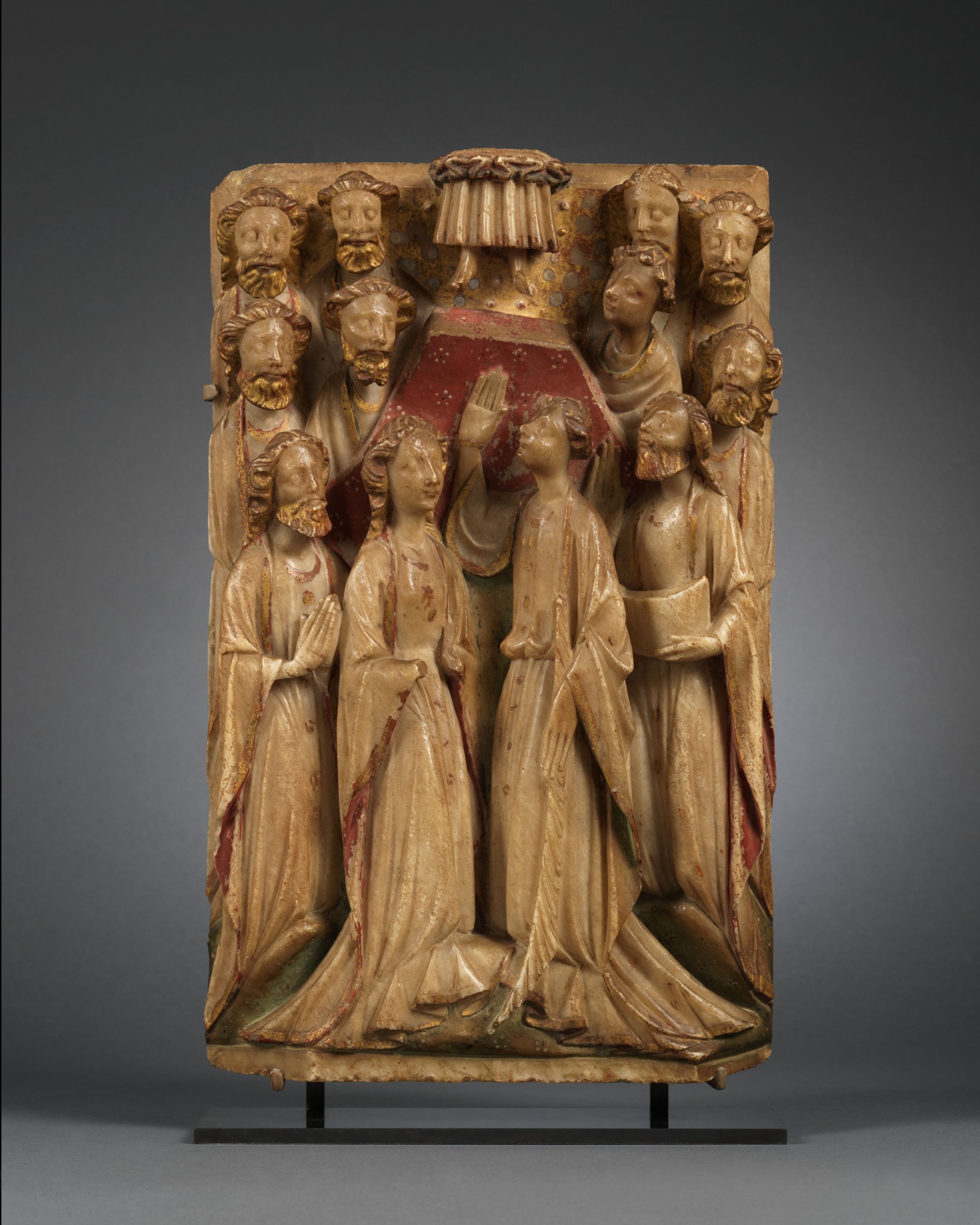 Relief with the Ascension of Christ, England, Nottingham, 15th century