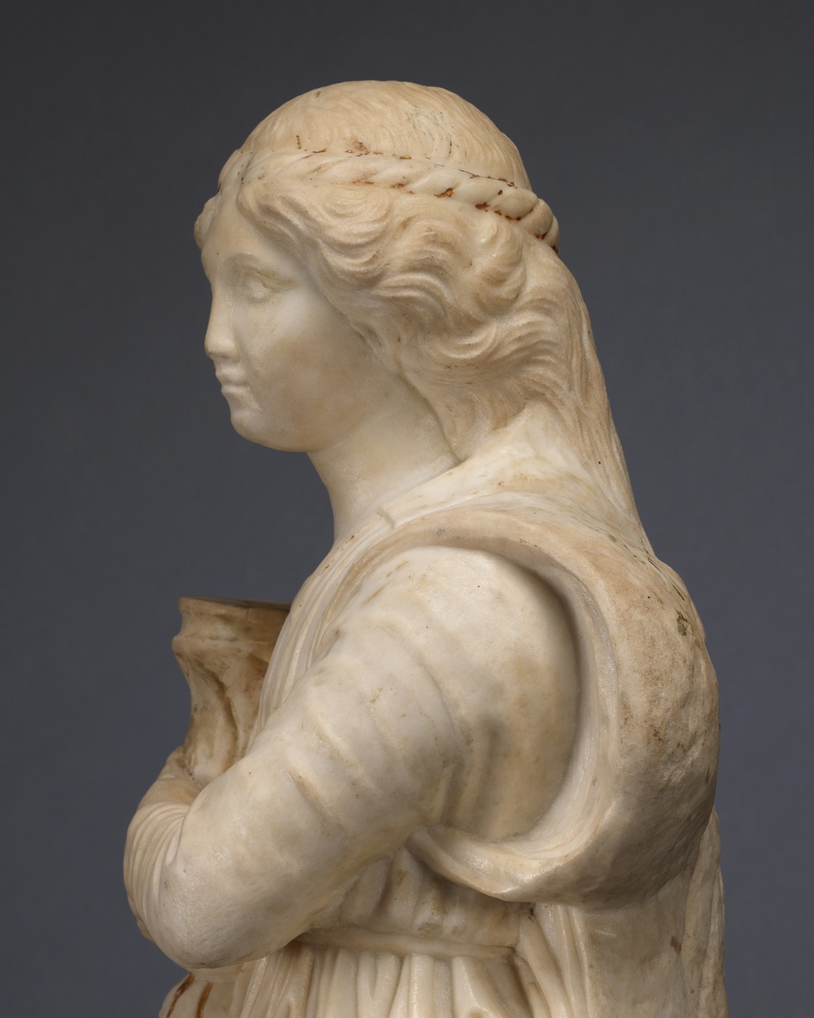 Angel Holding Candlestick, Circle of Domenico Gaggini (Bissone c. 1425 – 1492 Palmer