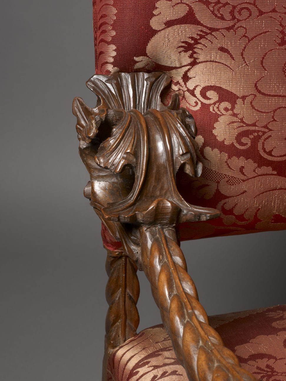 Two Pairs of Baroque Carved Armchairs, Italy, Venice, c. 1680