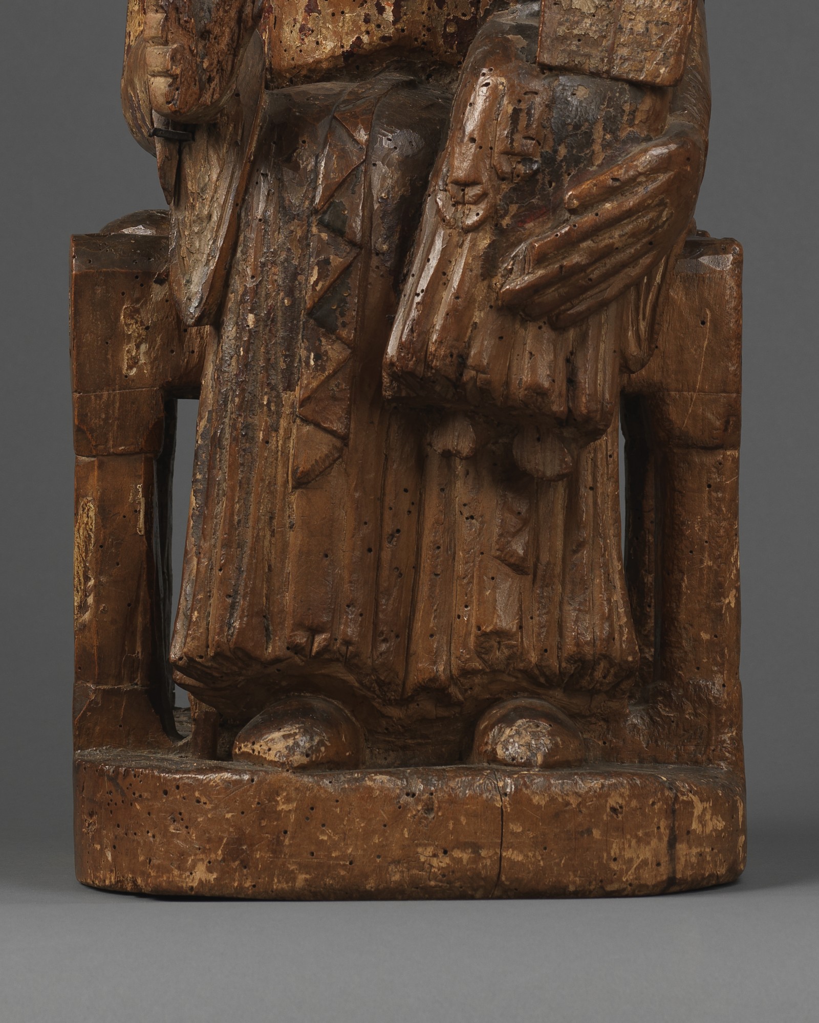 Enthroned Virgin and Child, Sedes Sapientiae, Eastern France, last quarter 12th century