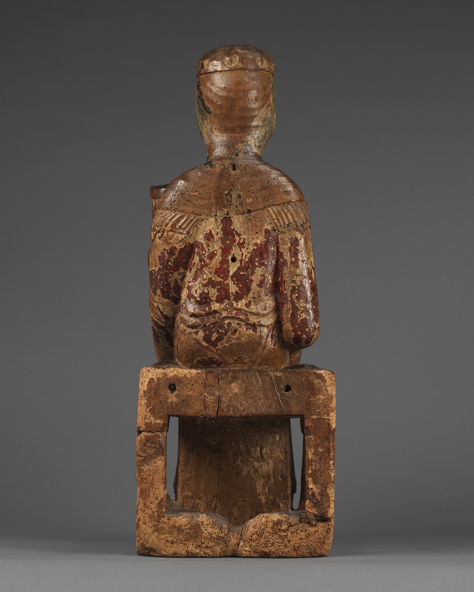 Enthroned Virgin and Child, Sedes Sapientiae, Eastern France, last quarter 12th century