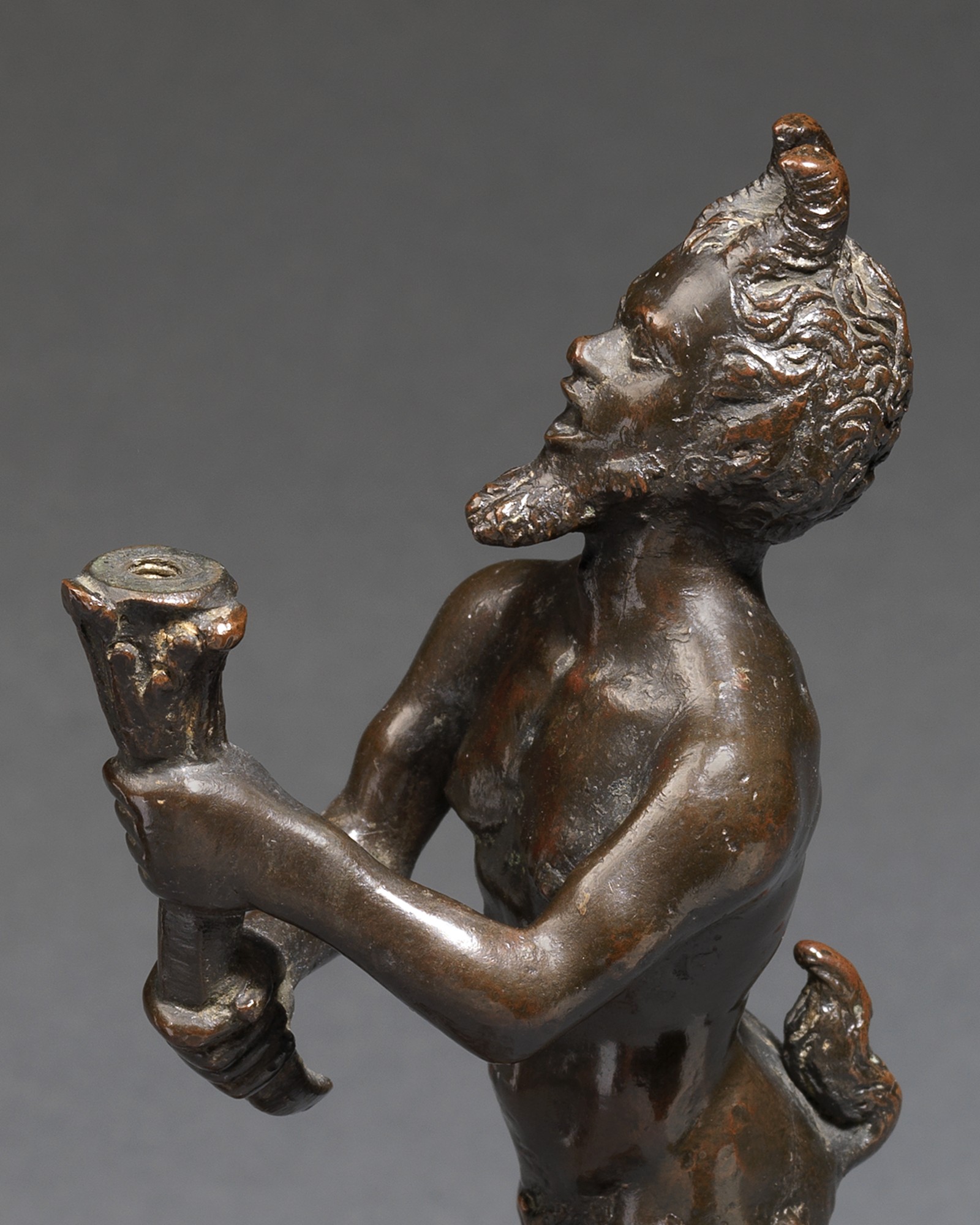 Faun, Attributed to the workshop of Desiderio da Firenze(active Padua 1532 – 1545), Italy, Pad