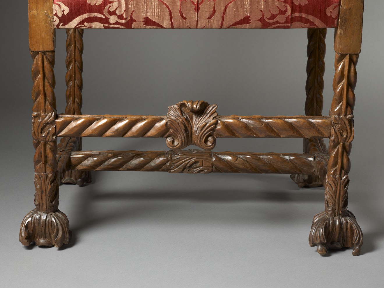 Two Pairs of Baroque Carved Armchairs, Italy, Venice, c. 1680