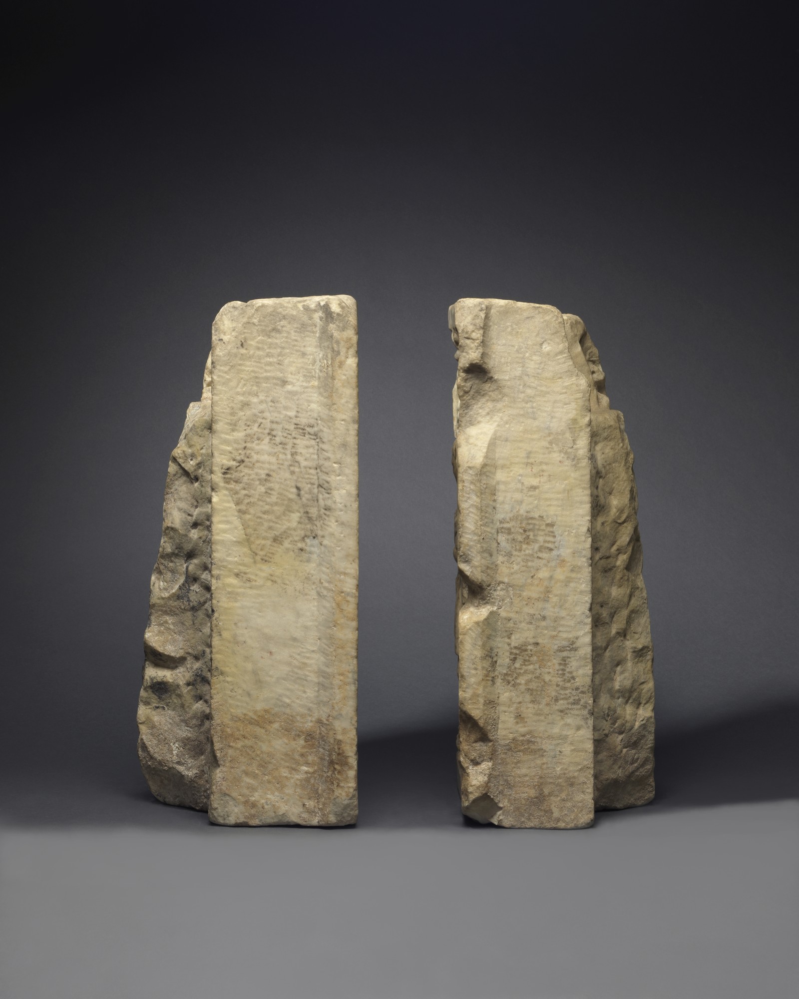 A Pair of Reliefs with the Angel Gabriel and Virgin of the Annunciation, Pisan Master, employee of L