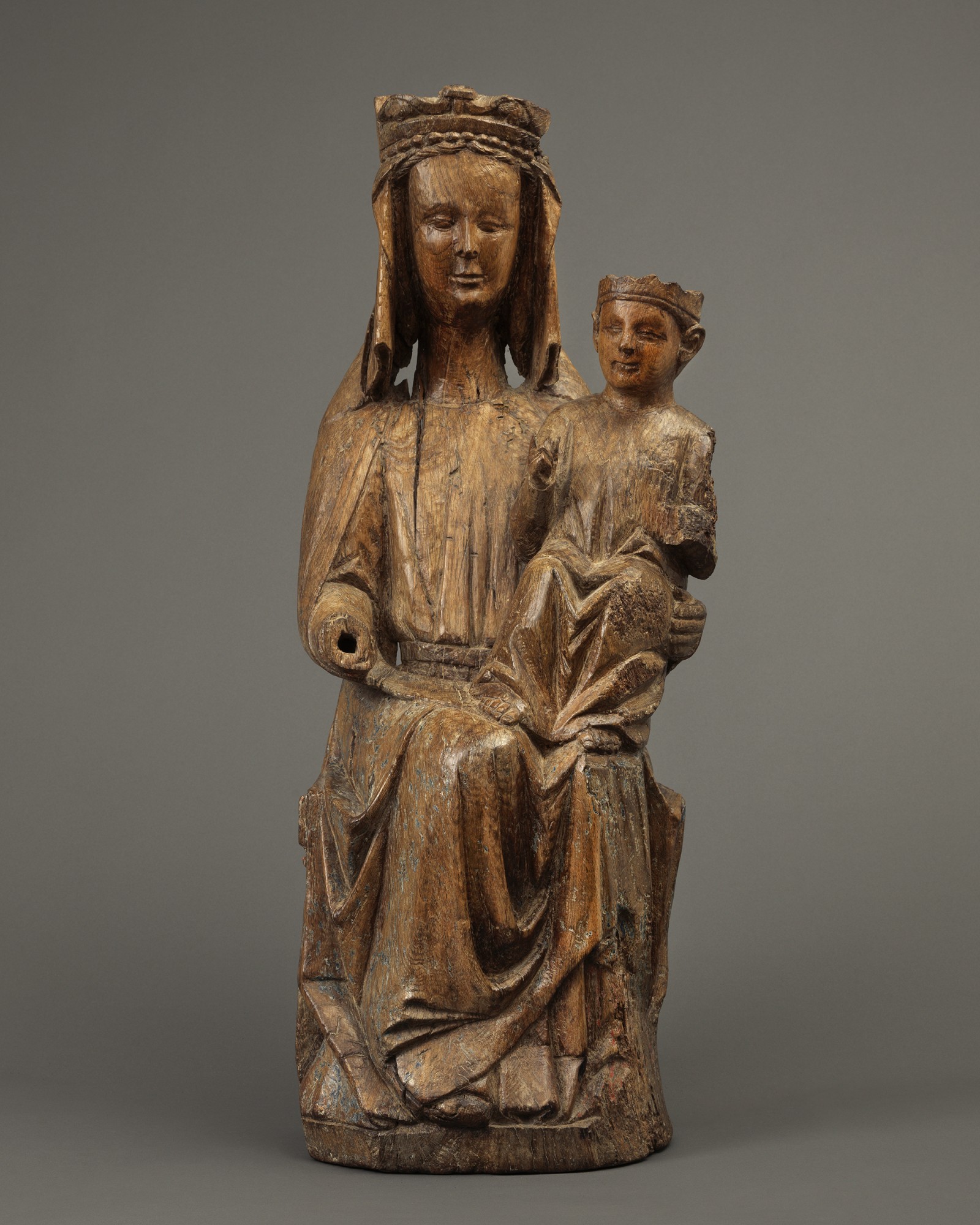 Sedes SapientiaeEnthroned Virgin and Child, Northern France, c. 1300